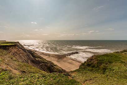 Cliff Coast Denmark Sea Picture