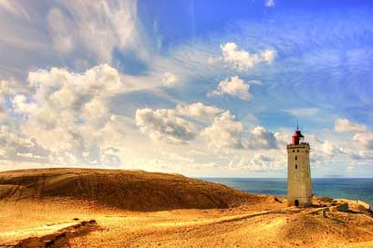 Rubric North-Sea Denmark Lighthouse Picture