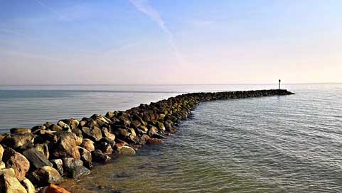 Groyne Denmark Stone-Embankment Meeresbuhne Picture