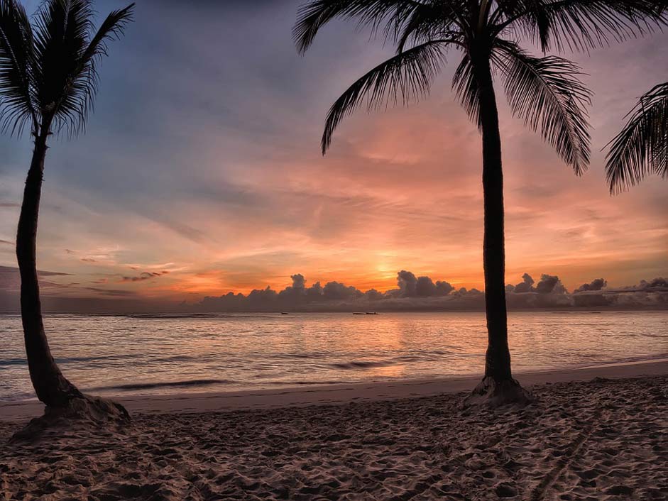 Tourist Punta-Cana Beach Bavaro