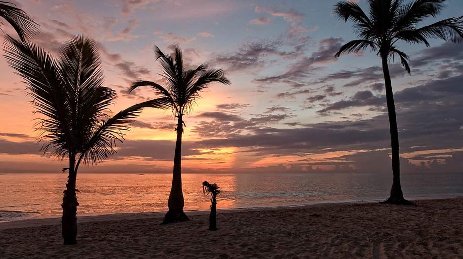 Tourist Punta-Cana Beach Bavaro