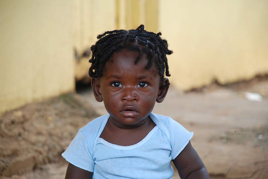  Black Child Dominican-Republic