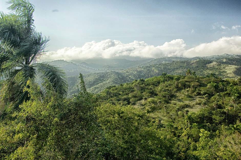 Sky Scenic Landscape Dominican-Republic