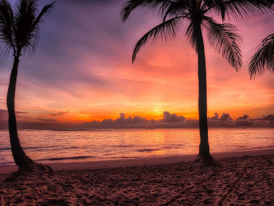 Morning Dawn Sunrise Dominican-Republic