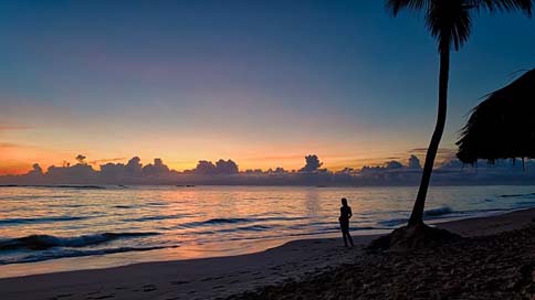 Sunrise Sand Horizon Beach Picture