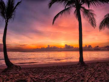 Dominican-Republic Morning Dawn Sunrise Picture