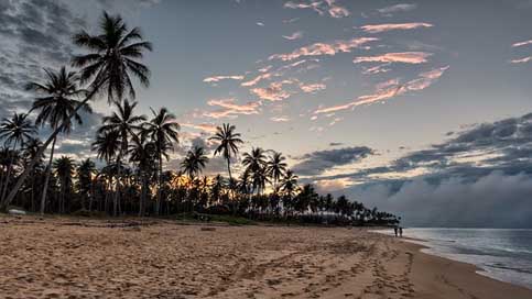 Beach Sky Sunset-Beach Sunset Picture