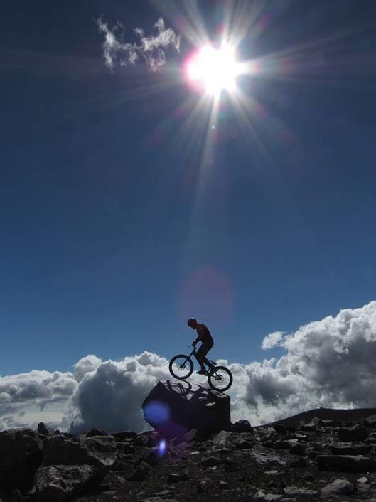 Volcanic Bike-Trial Ecuador Chimborazo