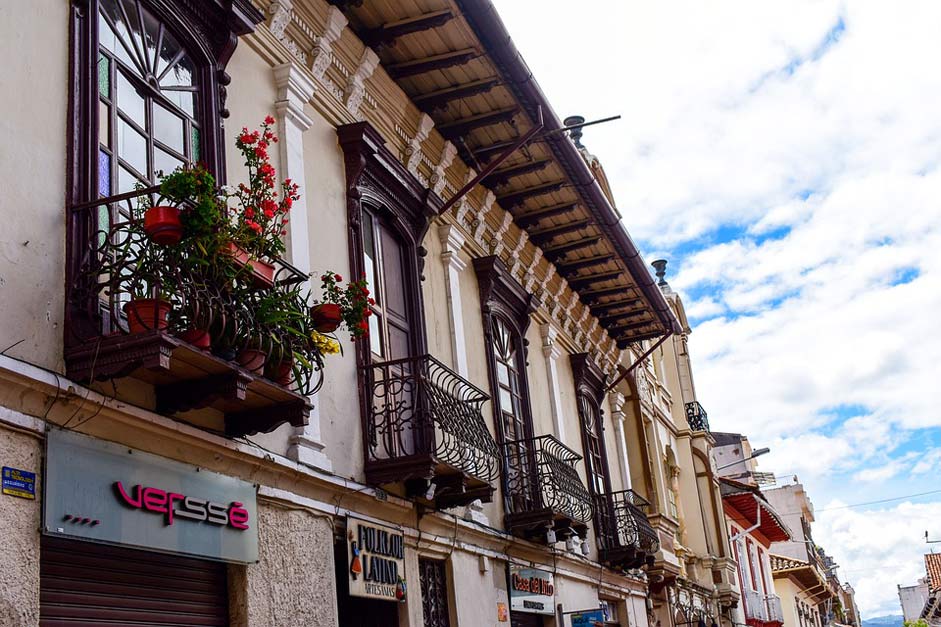 Old Street Architecture Cuenca-Ecuador