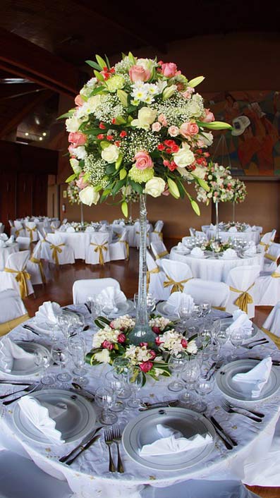 Table Wedding Rose Ecuador