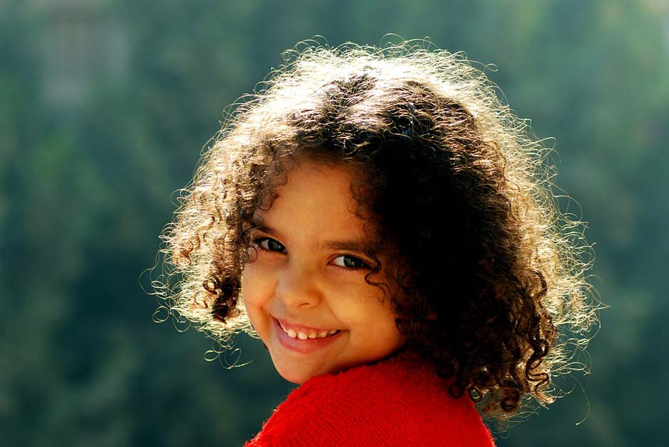 Smile Faces Egypt Child