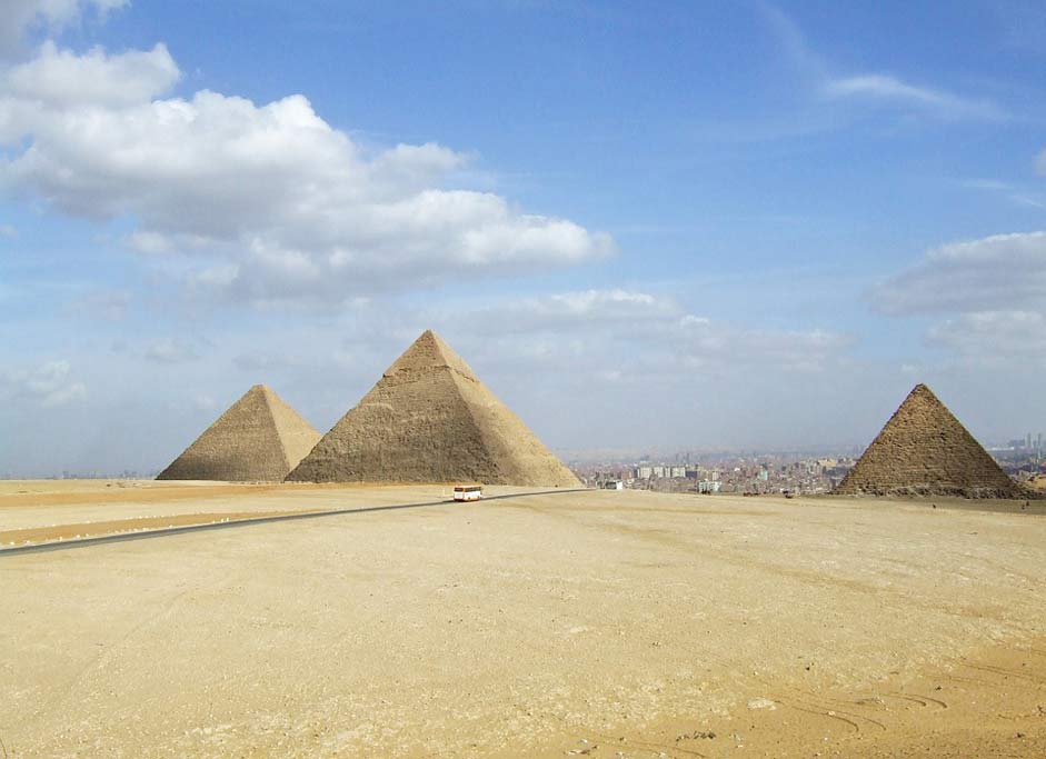 Desert Pharaonic Pyramids Egypt