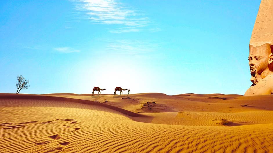 Dry Desert Sahara Egypt