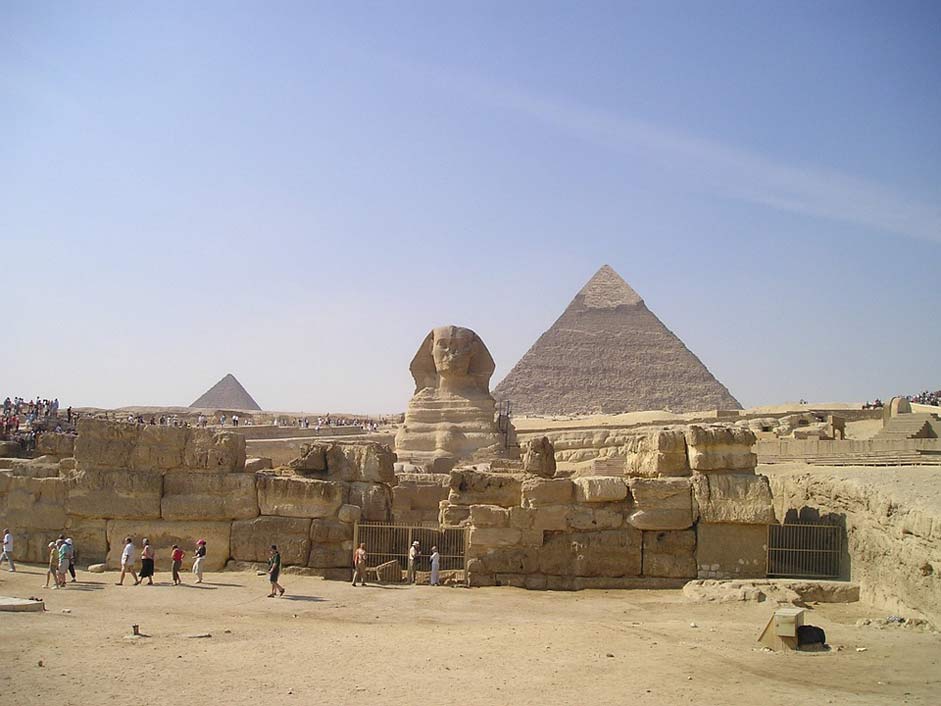 Egyptians Pyramids Sphinx Egypt