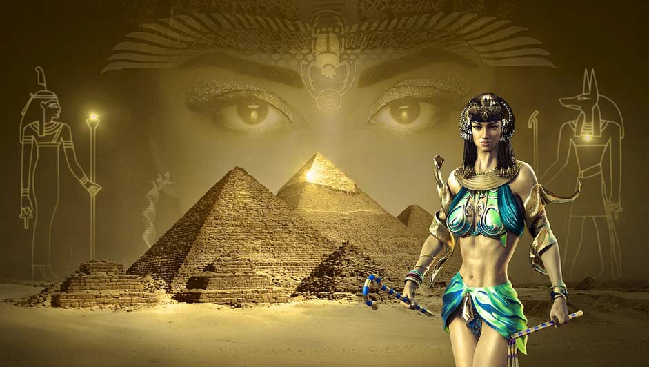 Desert Pyramids Egypt Fantasy