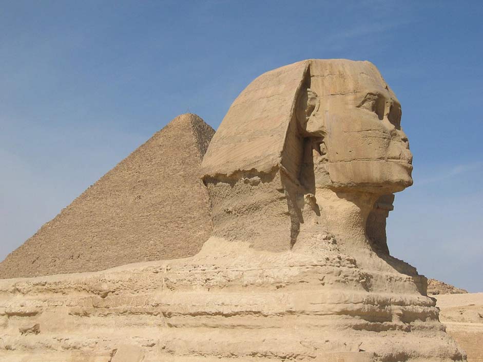 Egypt Historic Pyramids Sphinx