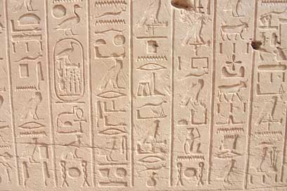 Hieroglyphics Luxor Egypt Pharaohs Picture
