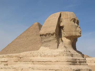 Sphinx Egypt Historic Pyramids Picture