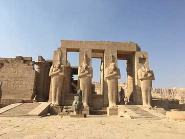 Egypt Temple Statues Pharaonic Picture