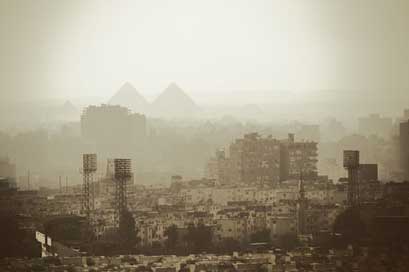 Kairo Egypt Pyramids City Picture