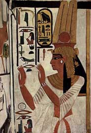 Hieroglyphics Pharaonic Queen Goddess Picture