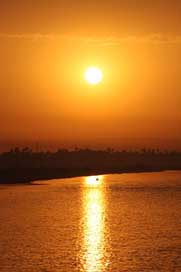 Egypt Sun Nil Sunset Picture