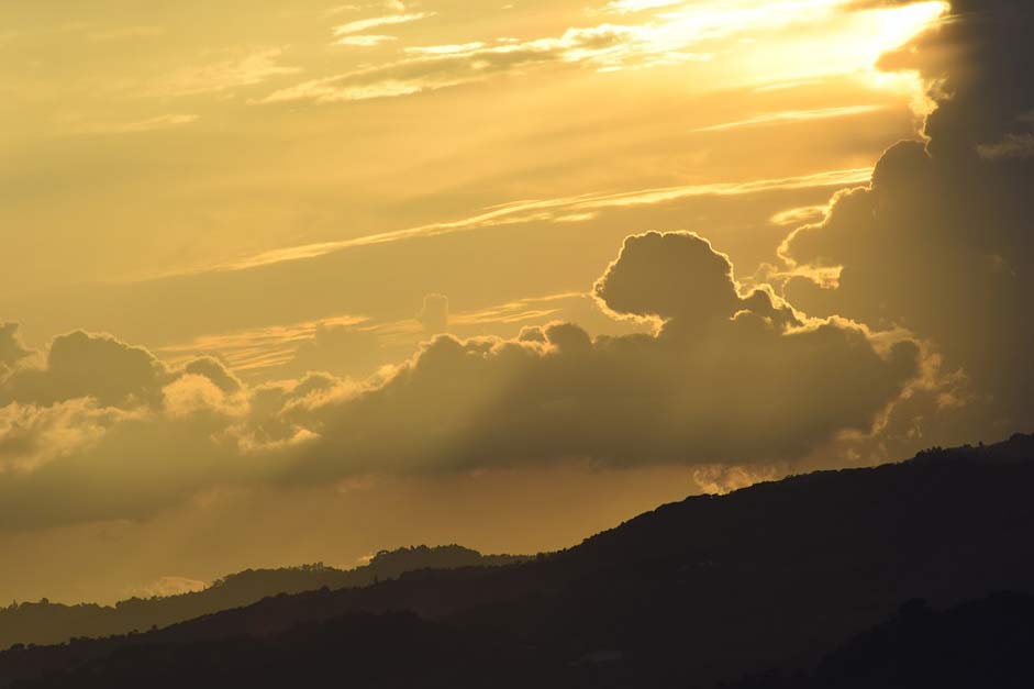 Mountains Clouds Landscapes El-Salvador