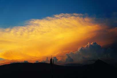 Clouds San-Salvador El-Salvador Sunset Picture