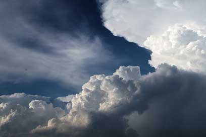 El-Salvador Clouds Blue-Sky Heavenly Picture