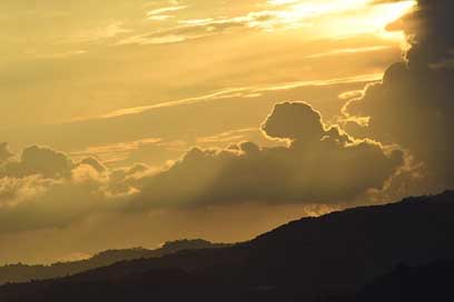 El-Salvador Mountains Clouds Landscapes Picture