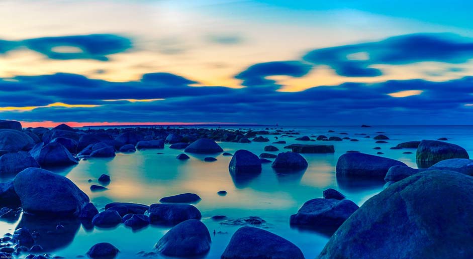 Beautiful Beach The-Baltic-Sea Background