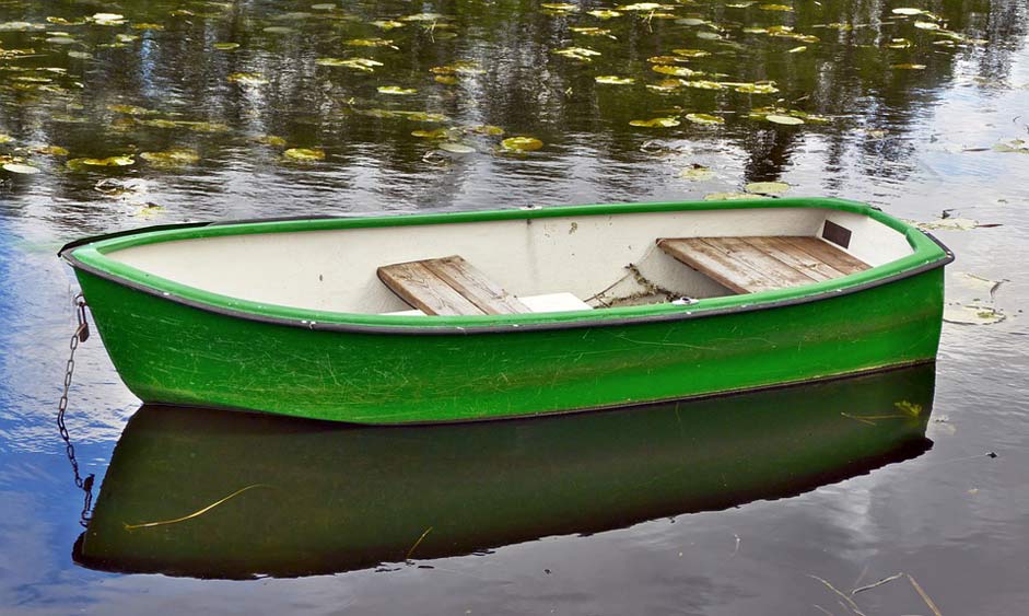 Castle Garden Lake Boat