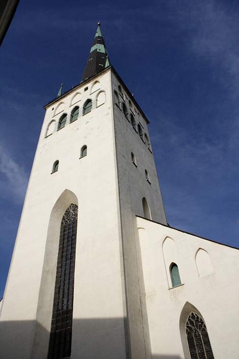 City Olaf-Church Tallinn Steeple