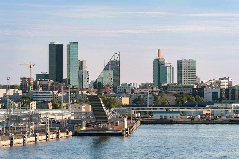 City Skyline Estonia Tallin