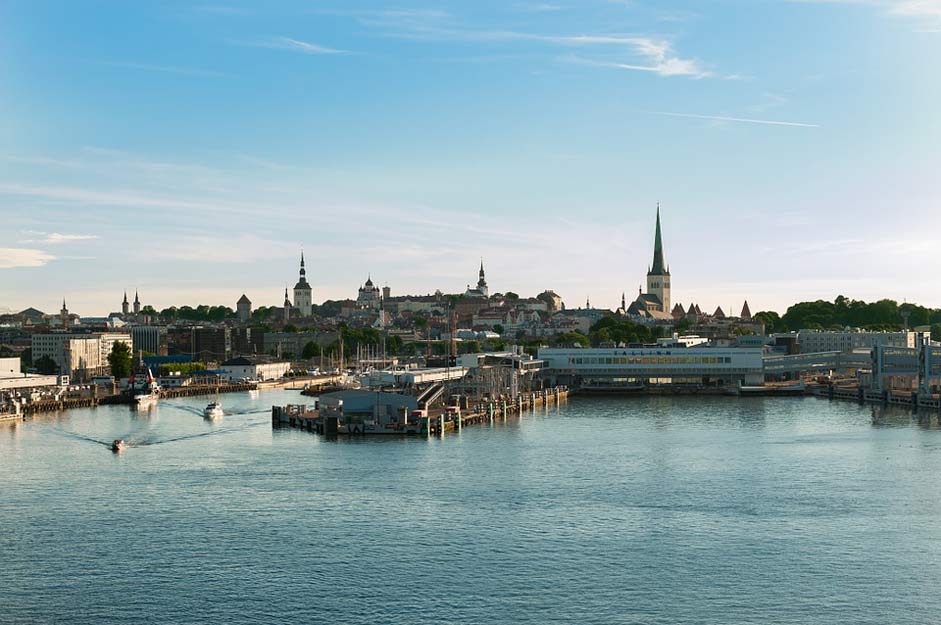 Sea Skyline Estonia Tallin