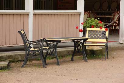 Kuressaare Table Estonia Park Picture