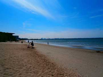 Sea Blue Sand Beach Picture