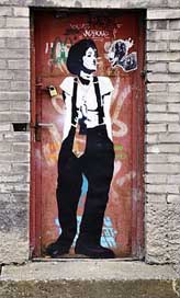 Charlie-Chaplin Art Street Lookalike Picture