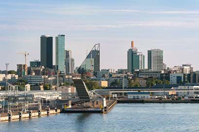 Tallin City Skyline Estonia Picture