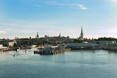 Tallin Sea Skyline Estonia Picture