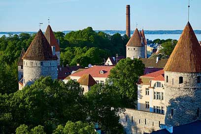 Estonia Historically Reval Tallinn Picture
