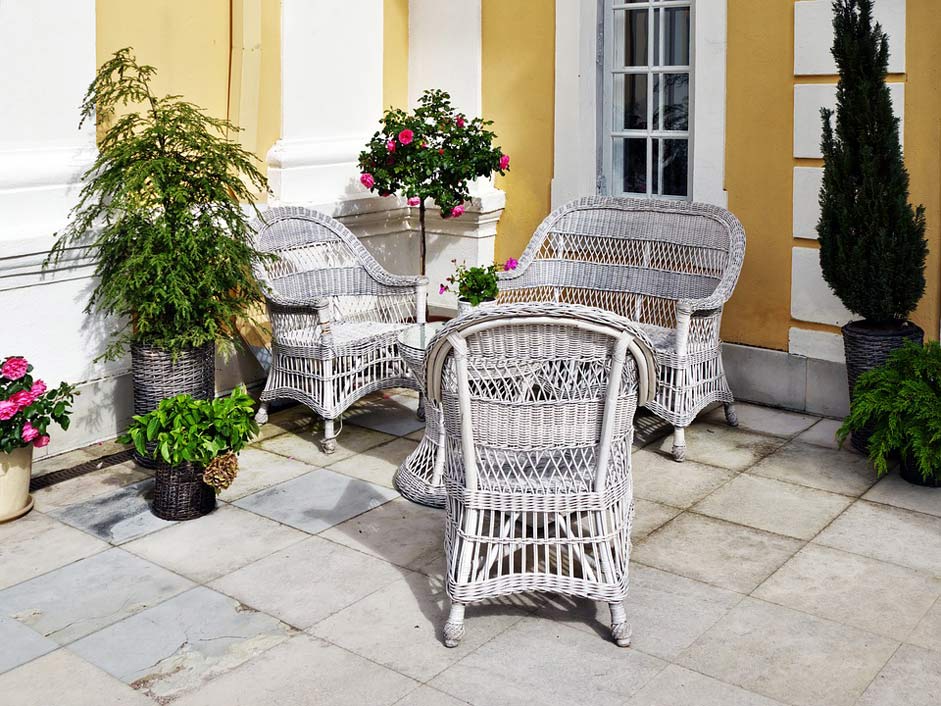 Manor Terrace Seating-Area Wicker-Furniture