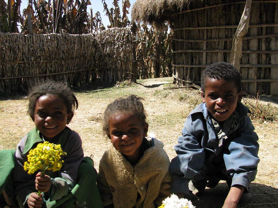 African-Children Ethiopia-Village Africa Children