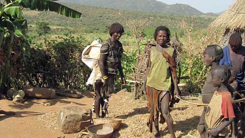 Benna Tribe Family Ethiopia Picture