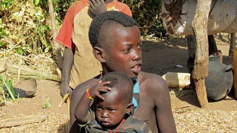 Benna Children Tribe Ethiopia Picture