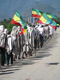 Ethiopia People Africa March Picture