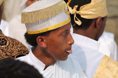 Young Ethiopia Orthodox Priest Picture