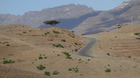 Ethiopia  Loneliness Road Picture