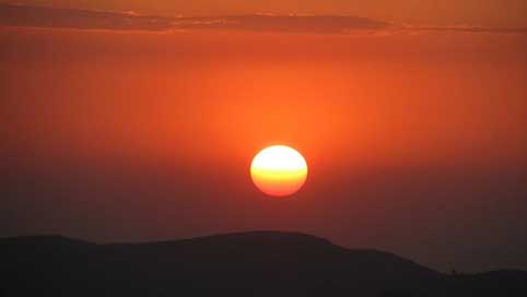 Ethiopia  Sunset Simien-National-Park Picture
