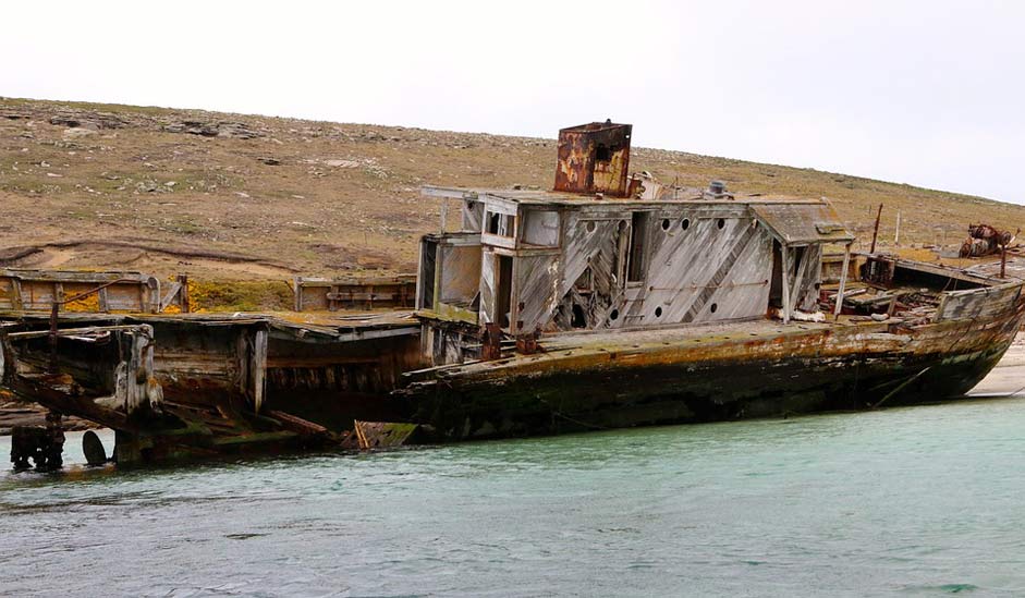  Falkland-Islands Port-Stanley Wreck